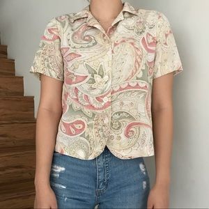 Vintage baroque blouse